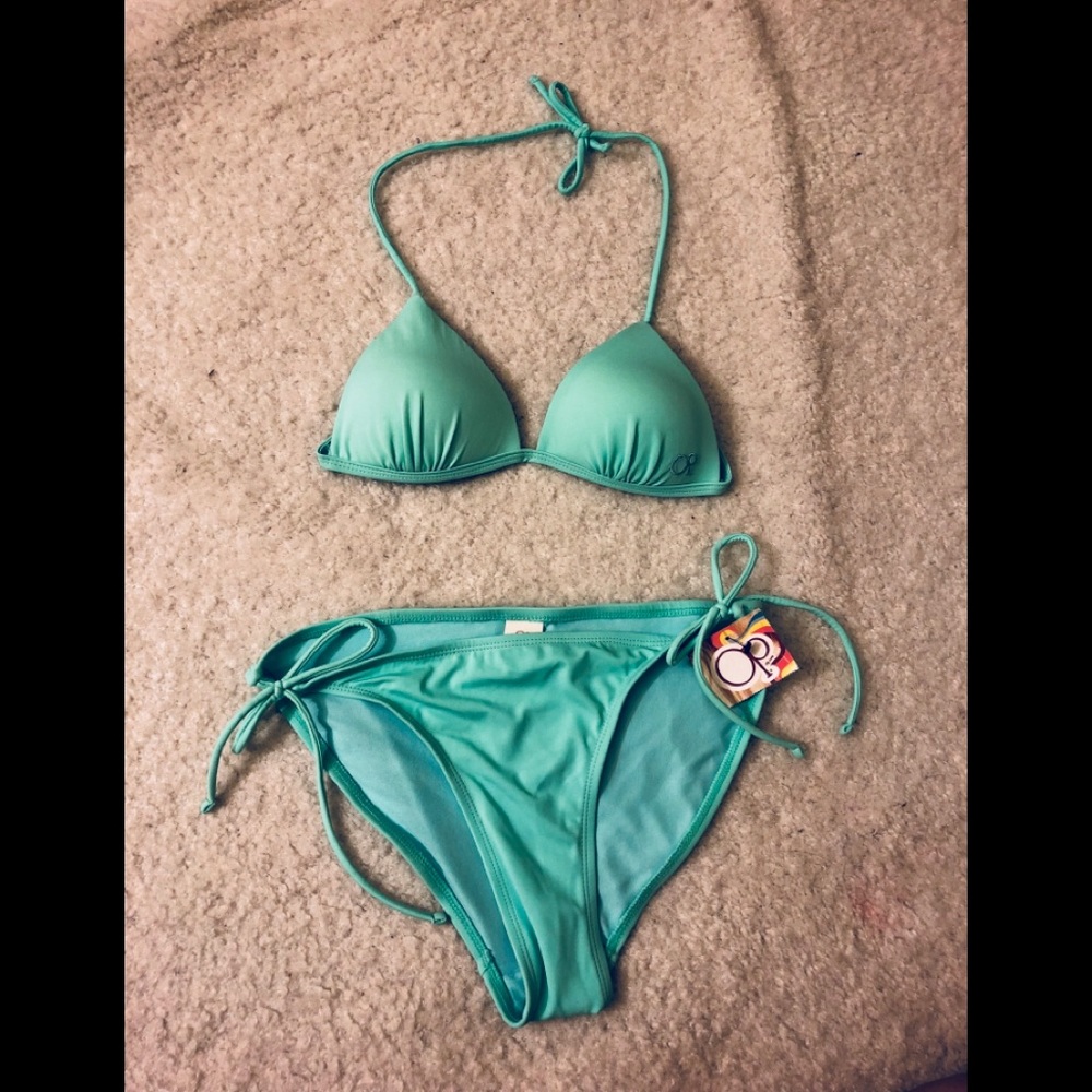 Teal Swim Set-Top and Bottom